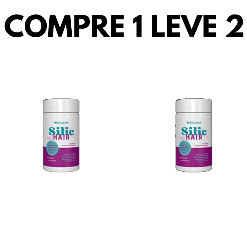 Silic Hair: Força, Brilho e Crescimento para Cabelos e Unhas