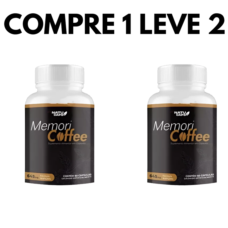 Memori Coffee: Energia, Foco e Memória de Forma Nutural