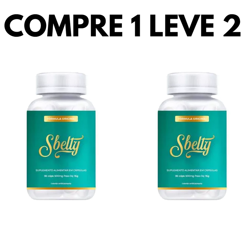 Sbelty: O Aliado Natural no Emagrecimento e Controle de Peso (30 Cápsulas)