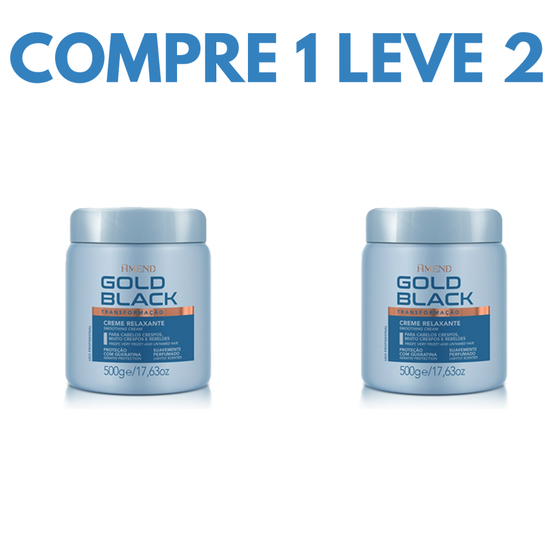 Gold Black – Cabelos Hidratados, Lisos e Revitalizados!