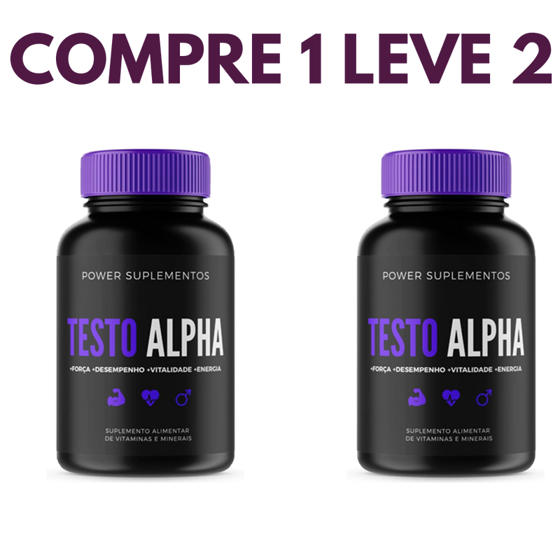 Testo Alpha: Suplemento Masculino para Potencializar a Absorção e o Desempenho Hormonal