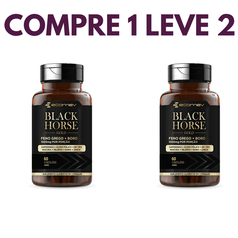 Black Horse: O Suporte Completo para Energia, Desempenho Físico e Bem-Estar