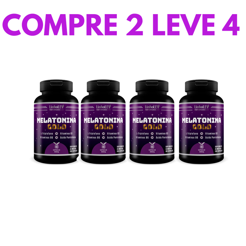 Melatonina Gold: O Segredo para Noites Tranquilas e Revigorantes