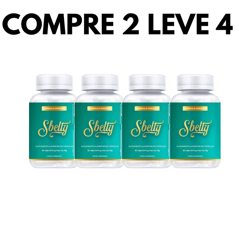 Sbelty: O Aliado Natural no Emagrecimento e Controle de Peso (30 Cápsulas)