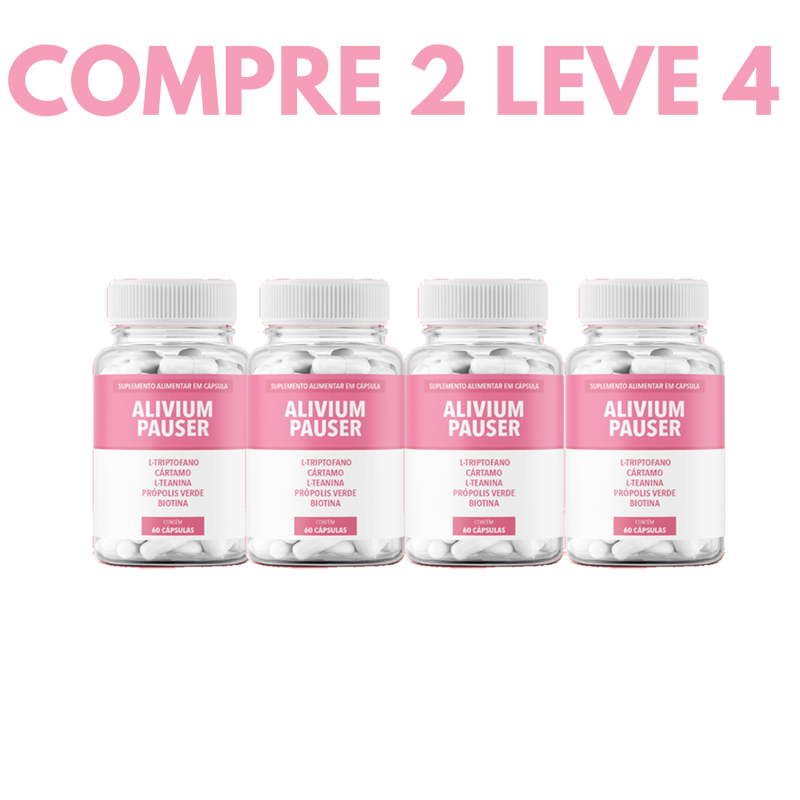 Alivium Pauser: O Alívio Completo para os Sintomas da Menopausa