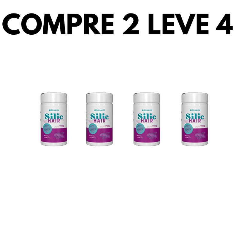 Silic Hair: Força, Brilho e Crescimento para Cabelos e Unhas