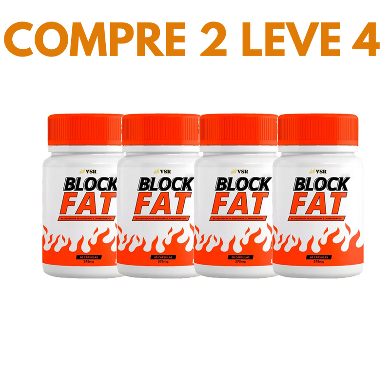 Block Fat:  Gorduras Reduzidas e Controle Do seu Apetite