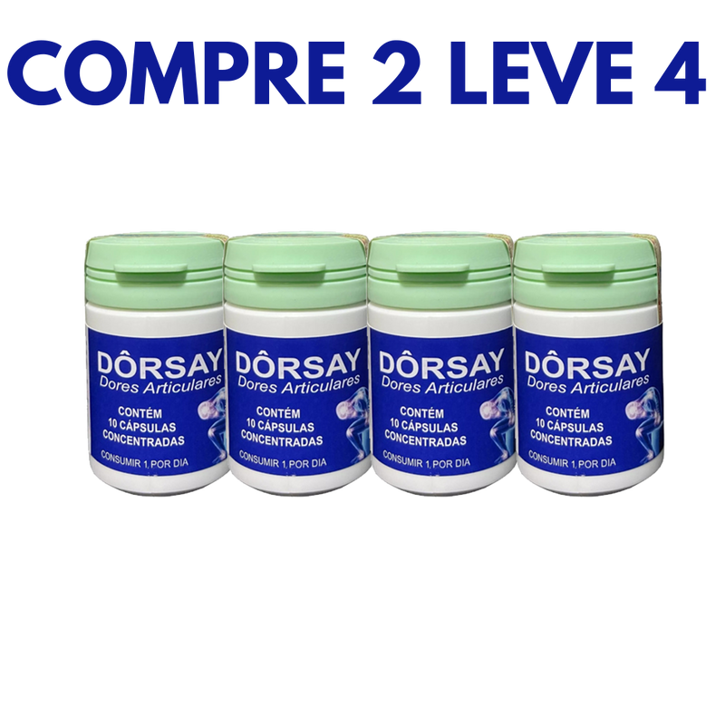 Dorsay: O Suplemento Natural para Dores Articulares