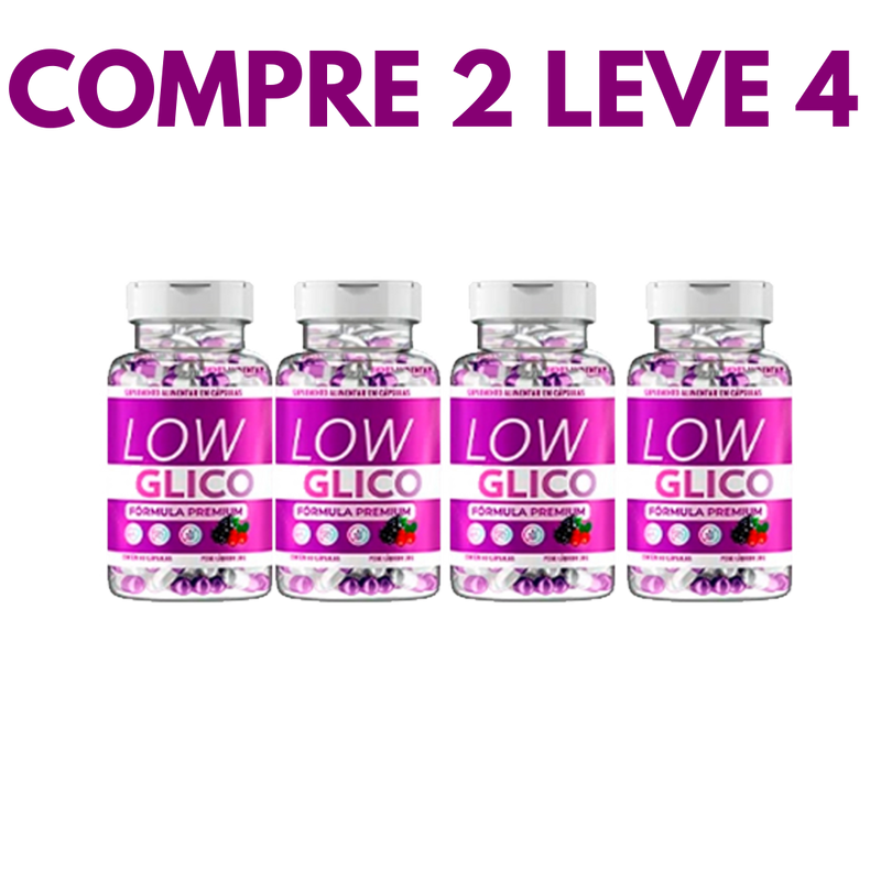 Low Glico: Equilíbrio e Controle Natural da Glicemia!