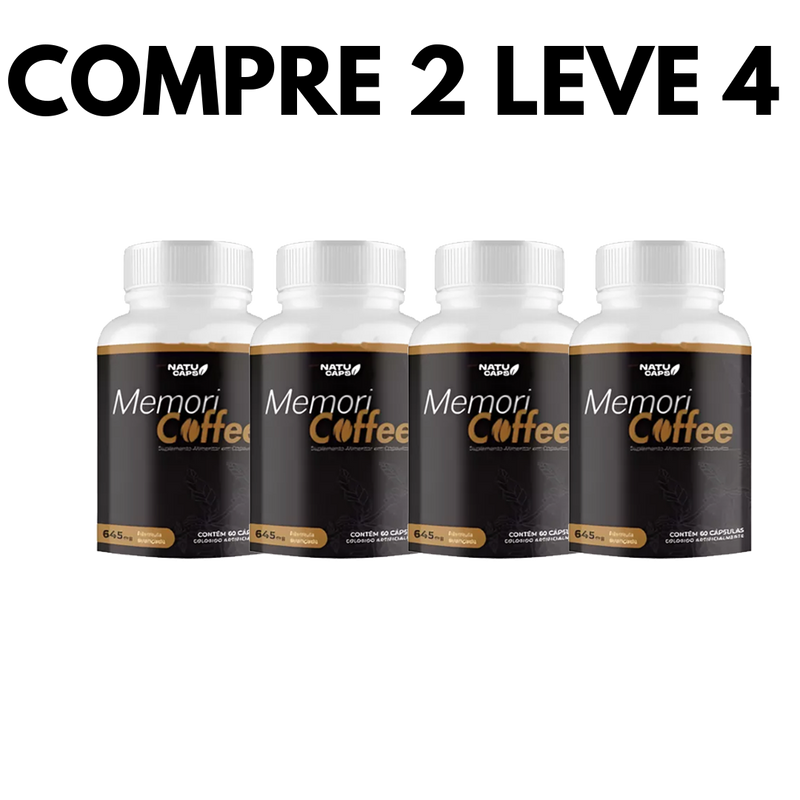 Memori Coffee: Energia, Foco e Memória de Forma Nutural