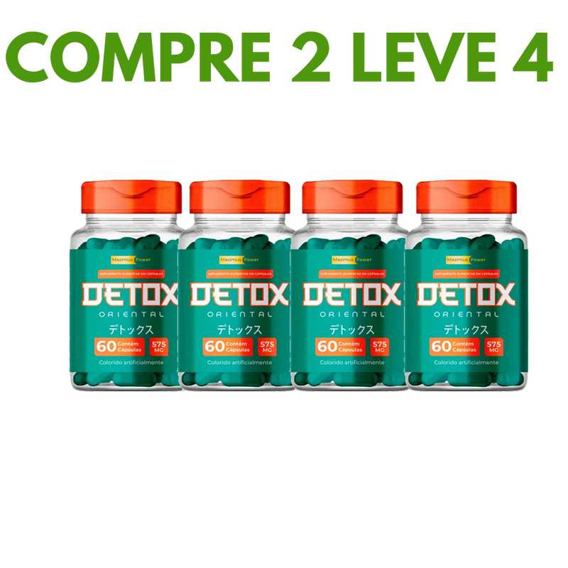 Detox Oriental: Desincha, Seca e Transforma naturalmente