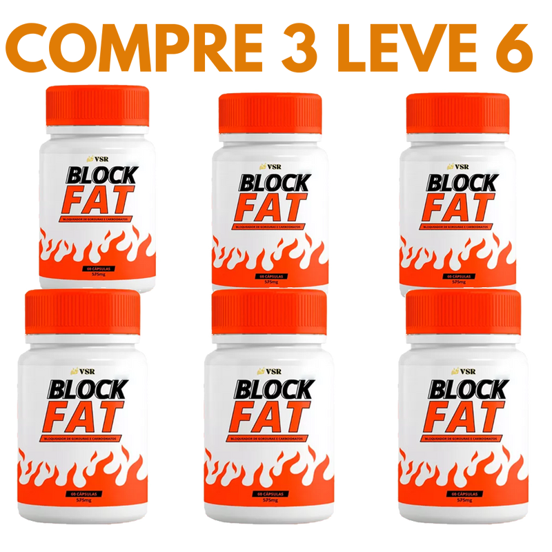 Block Fat:  Gorduras Reduzidas e Controle Do seu Apetite