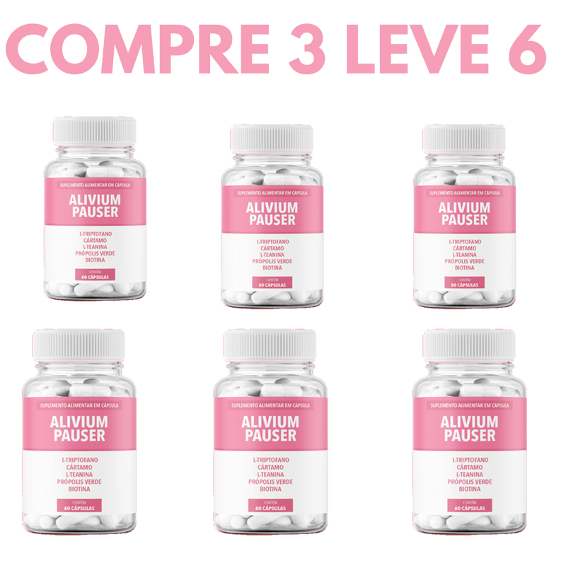 Alivium Pauser: O Alívio Completo para os Sintomas da Menopausa