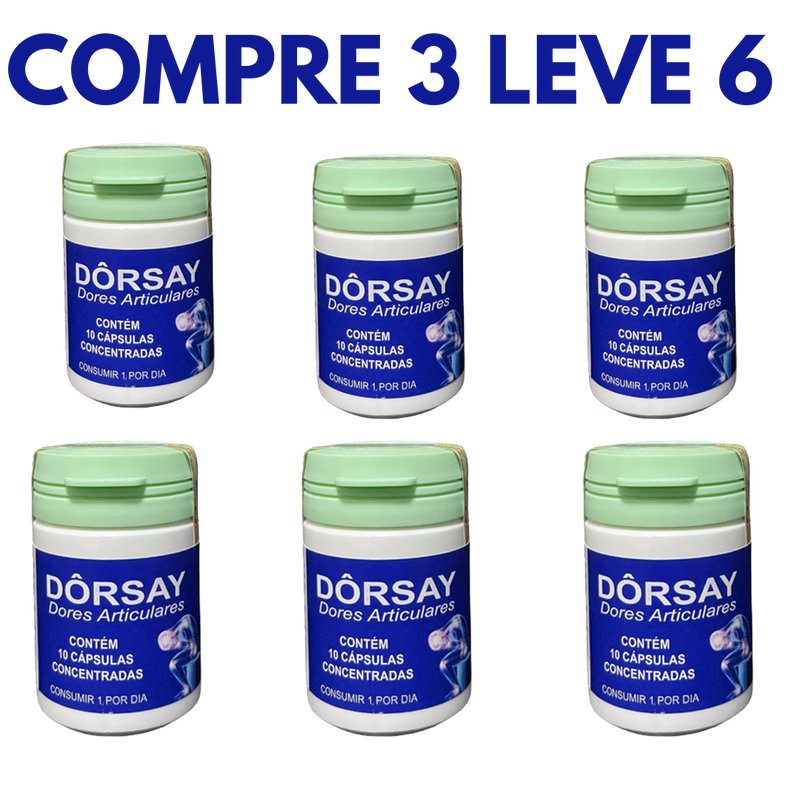 Dorsay: O Suplemento Natural para Dores Articulares