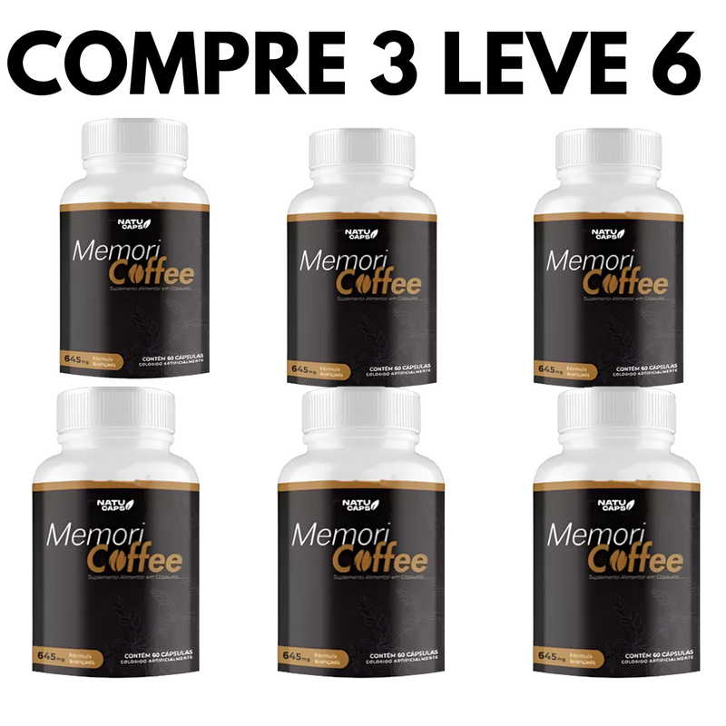 Memori Coffee: Energia, Foco e Memória de Forma Nutural