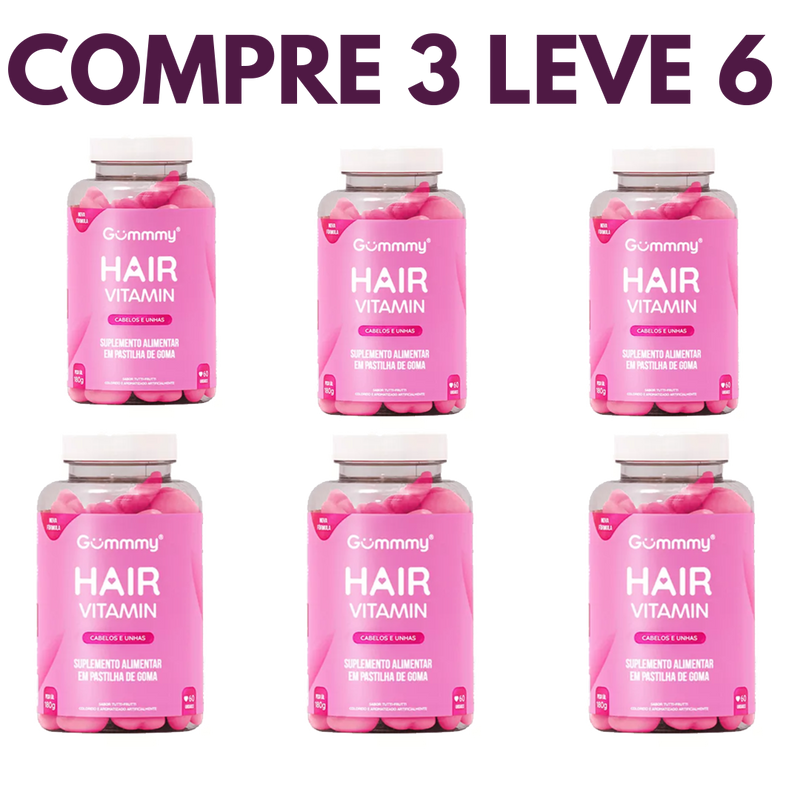 Hair Vitamin: O Segredo para Fios Fortes e Longos