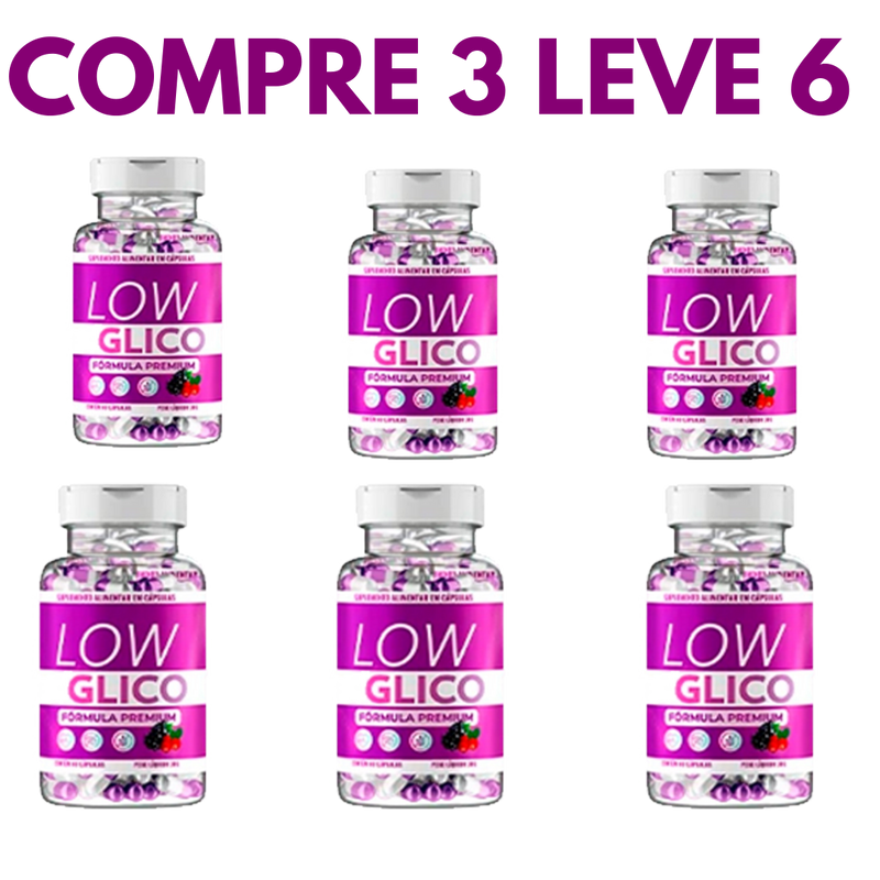 Low Glico: Equilíbrio e Controle Natural da Glicemia!
