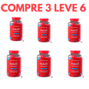 Biotina Gummy Hair: Força e Brilho para Cabelos e Unhas