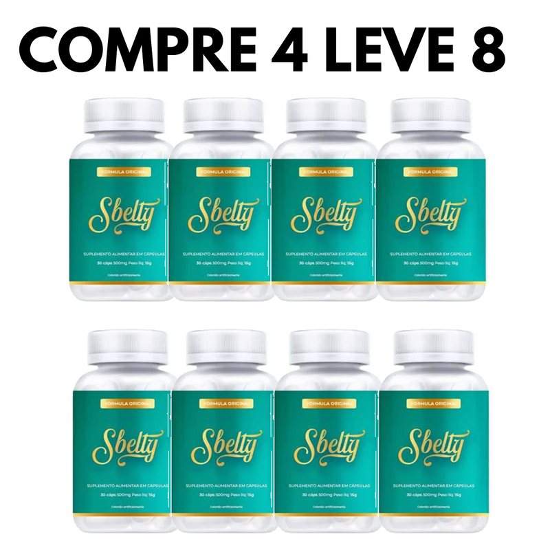 Sbelty: O Aliado Natural no Emagrecimento e Controle de Peso (30 Cápsulas)