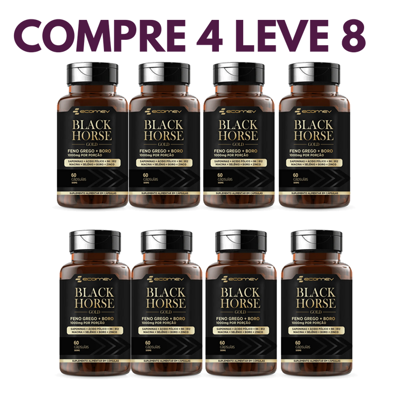 Black Horse: O Suporte Completo para Energia, Desempenho Físico e Bem-Estar