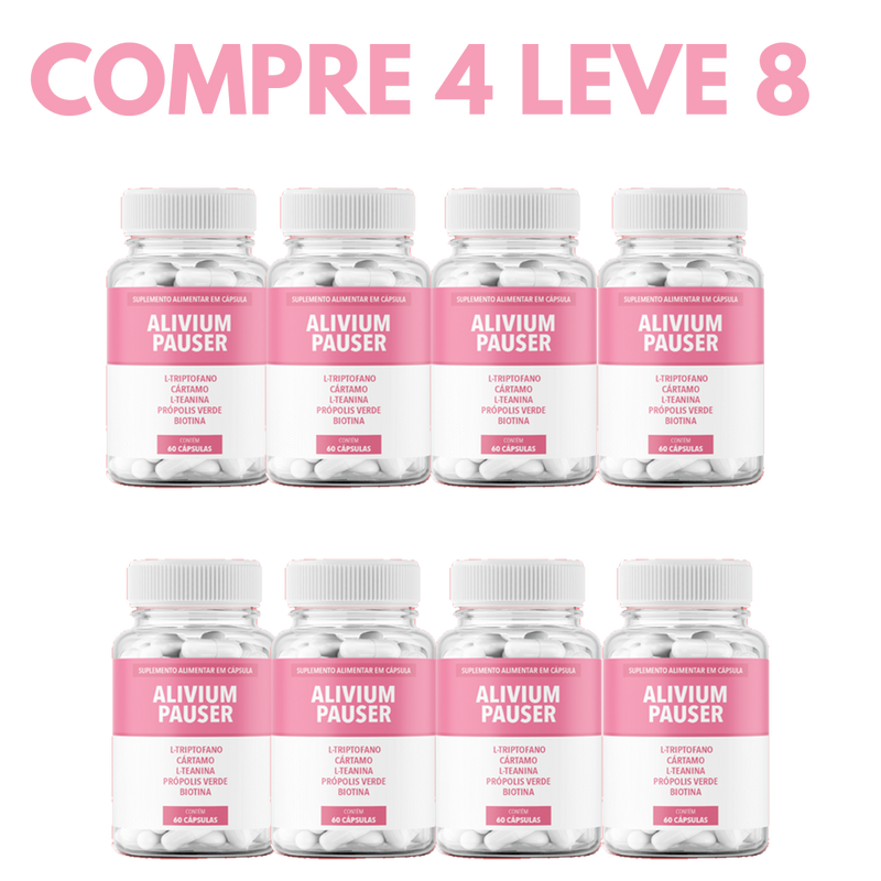 Alivium Pauser: O Alívio Completo para os Sintomas da Menopausa