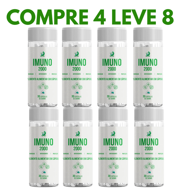 Imuno 2000: Fortaleça Suas Defesas de Forma Natural