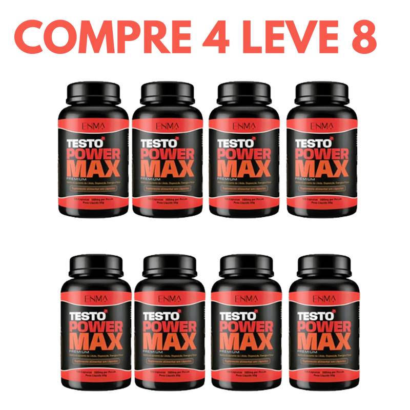 Testo Power Max: Energia e Vitalidade em Alta