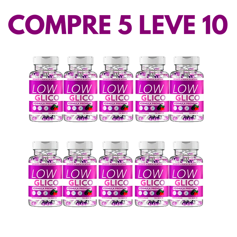 Low Glico: Equilíbrio e Controle Natural da Glicemia!