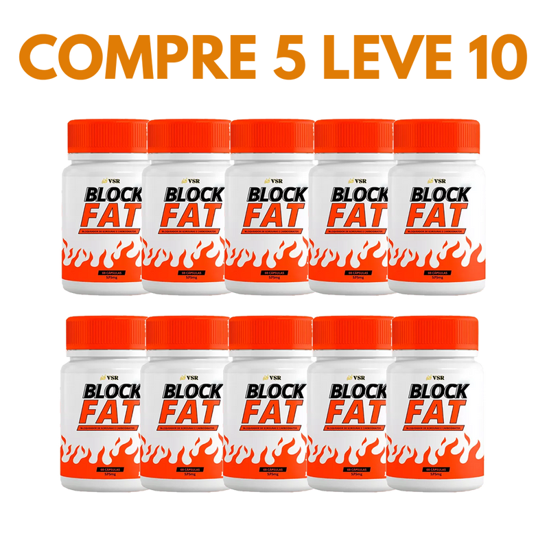 Block Fat:  Gorduras Reduzidas e Controle Do seu Apetite