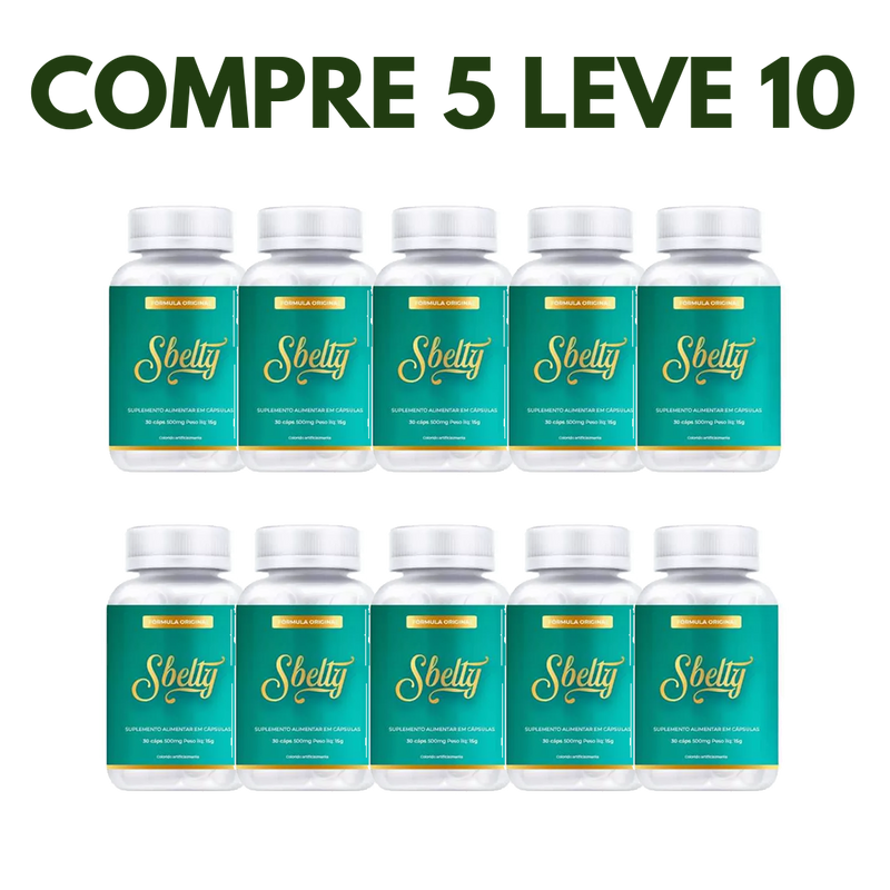 Sbelty: O Aliado Natural no Emagrecimento e Controle de Peso (30 Cápsulas)