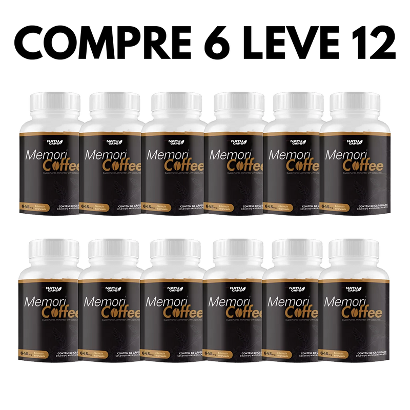 Memori Coffee: Energia, Foco e Memória de Forma Nutural