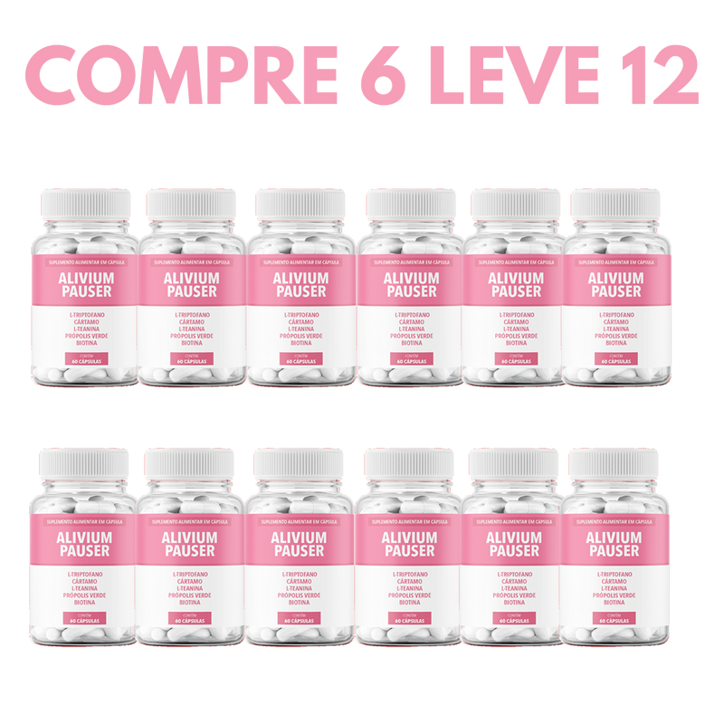 Alivium Pauser: O Alívio Completo para os Sintomas da Menopausa