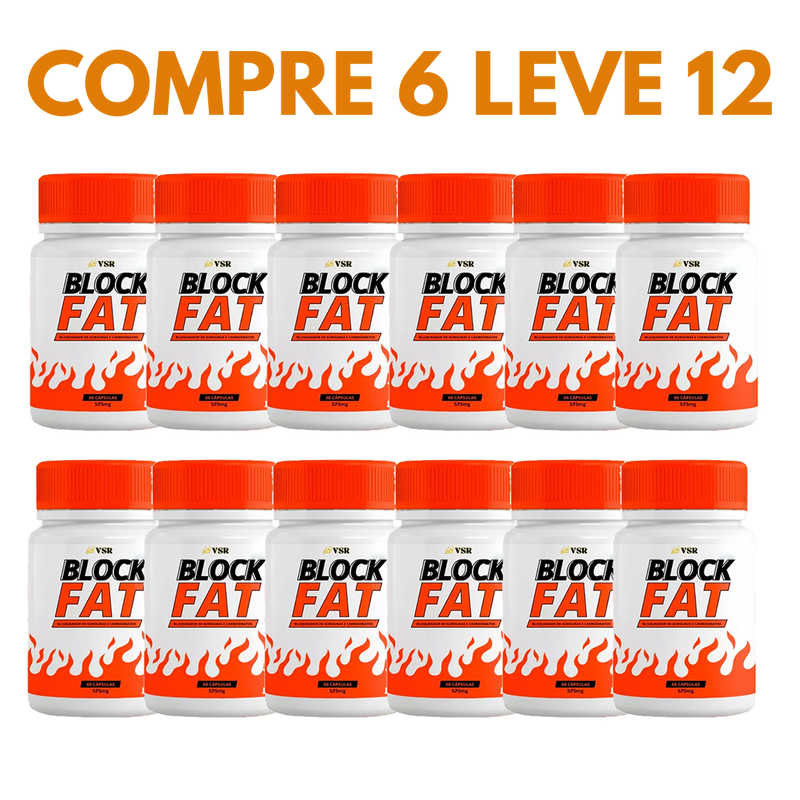 Block Fat:  Gorduras Reduzidas e Controle Do seu Apetite