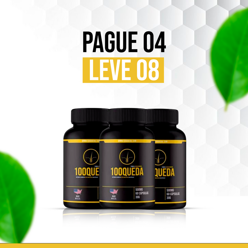 100Queda: Solução Definitiva para a Queda de Cabelo!