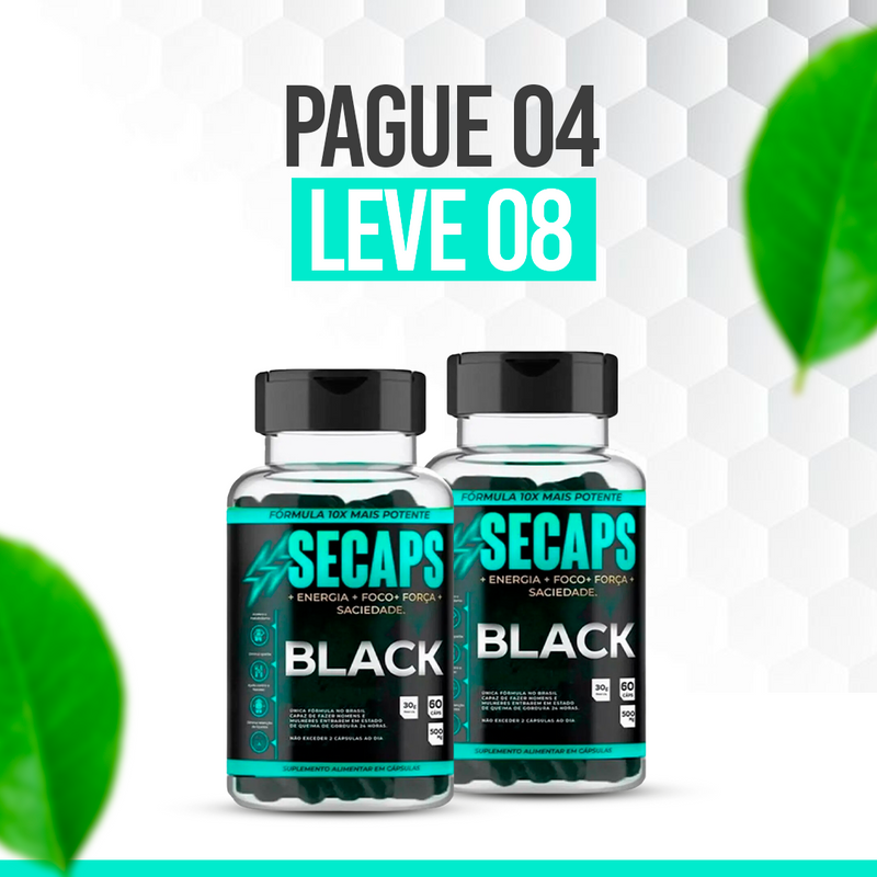 Secaps Black Original: A Revolução do Emagrecimento