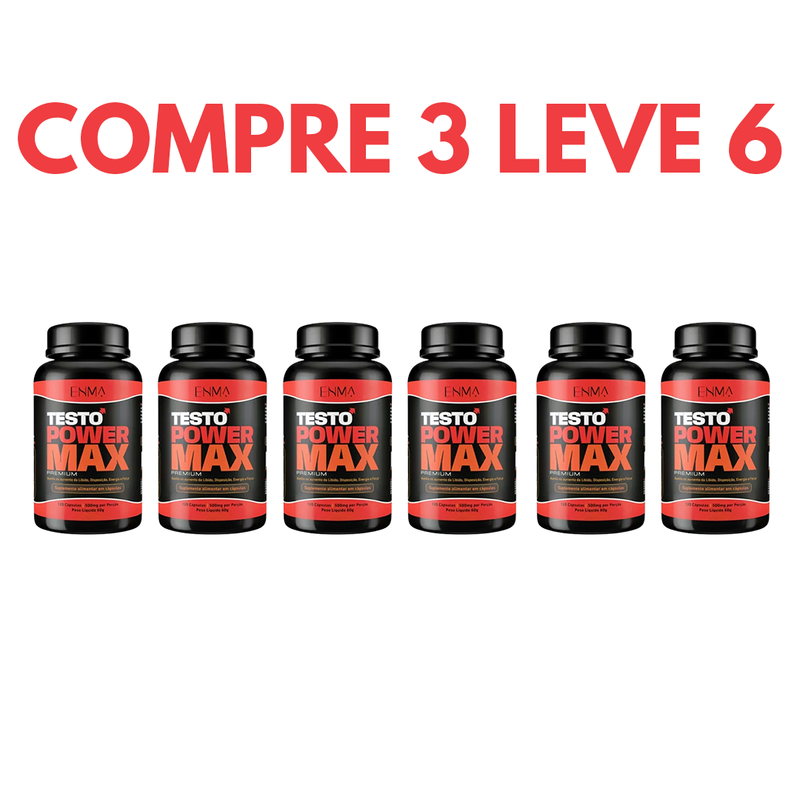 Testo Power Max: Energia e Vitalidade em Alta